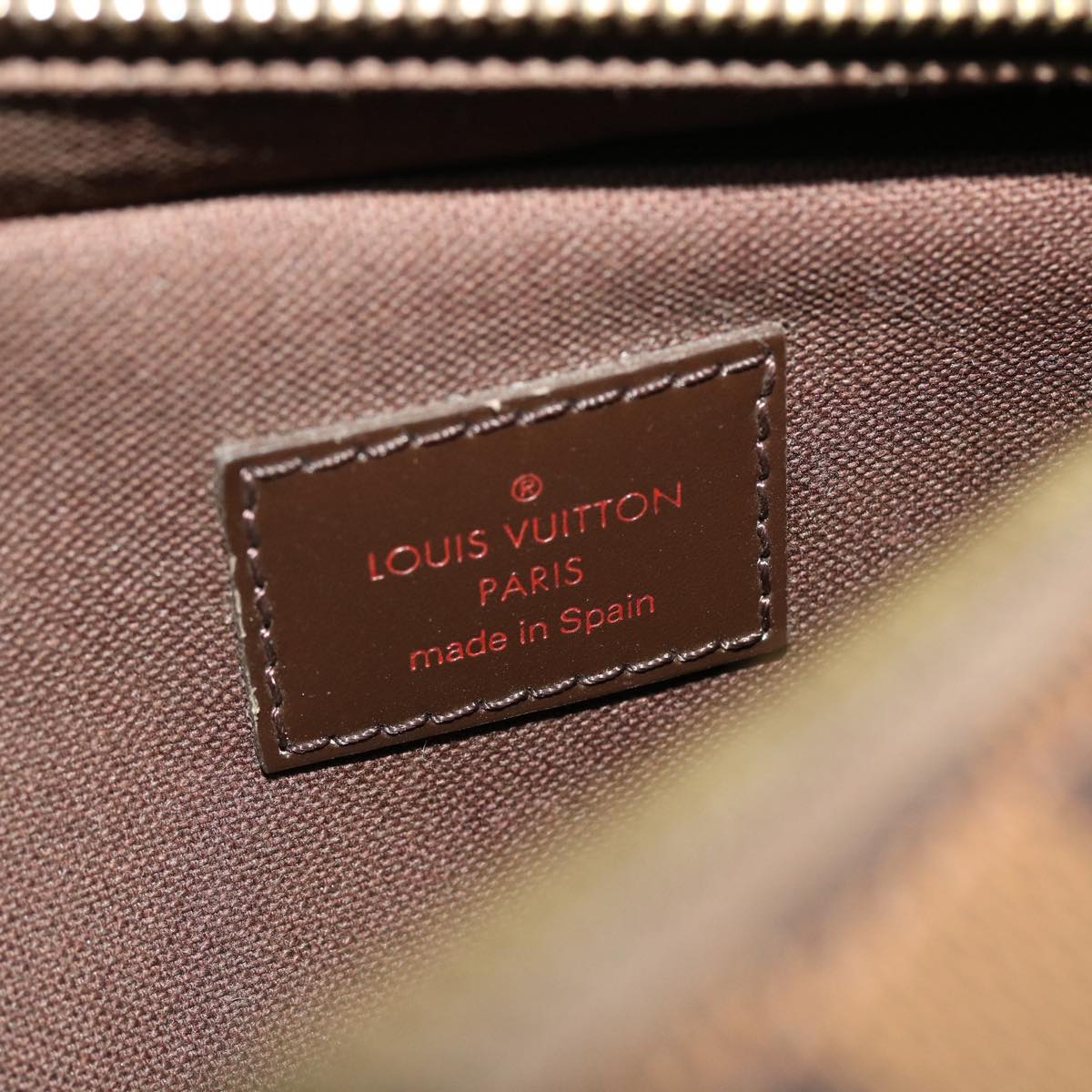 Louis Vuitton Geronimos Brown Canvas Shoulder Bag