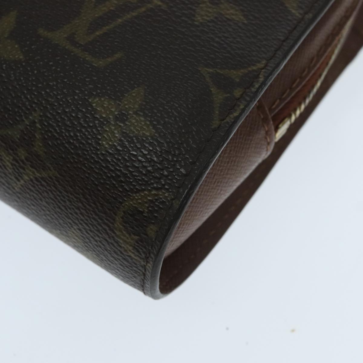 Louis Vuitton Orsay Brown Canvas Clutch Bag