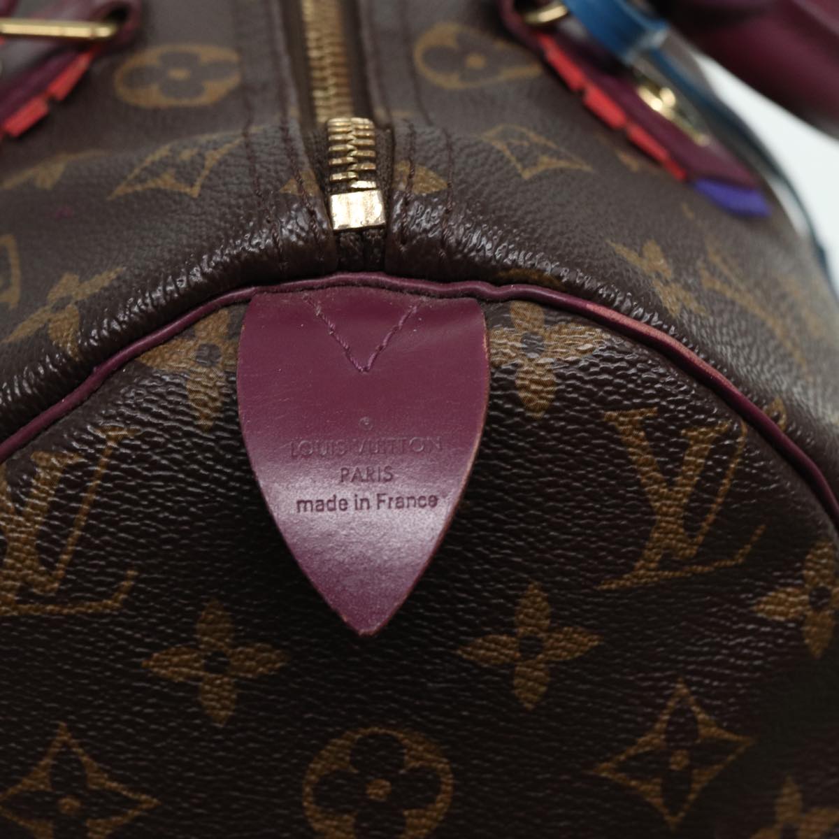 Louis Vuitton Speedy 30 Brown Canvas Hand Bag