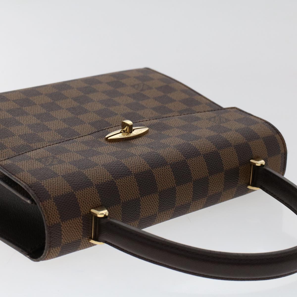 Louis Vuitton Malesherbes Brown Canvas Hand Bag