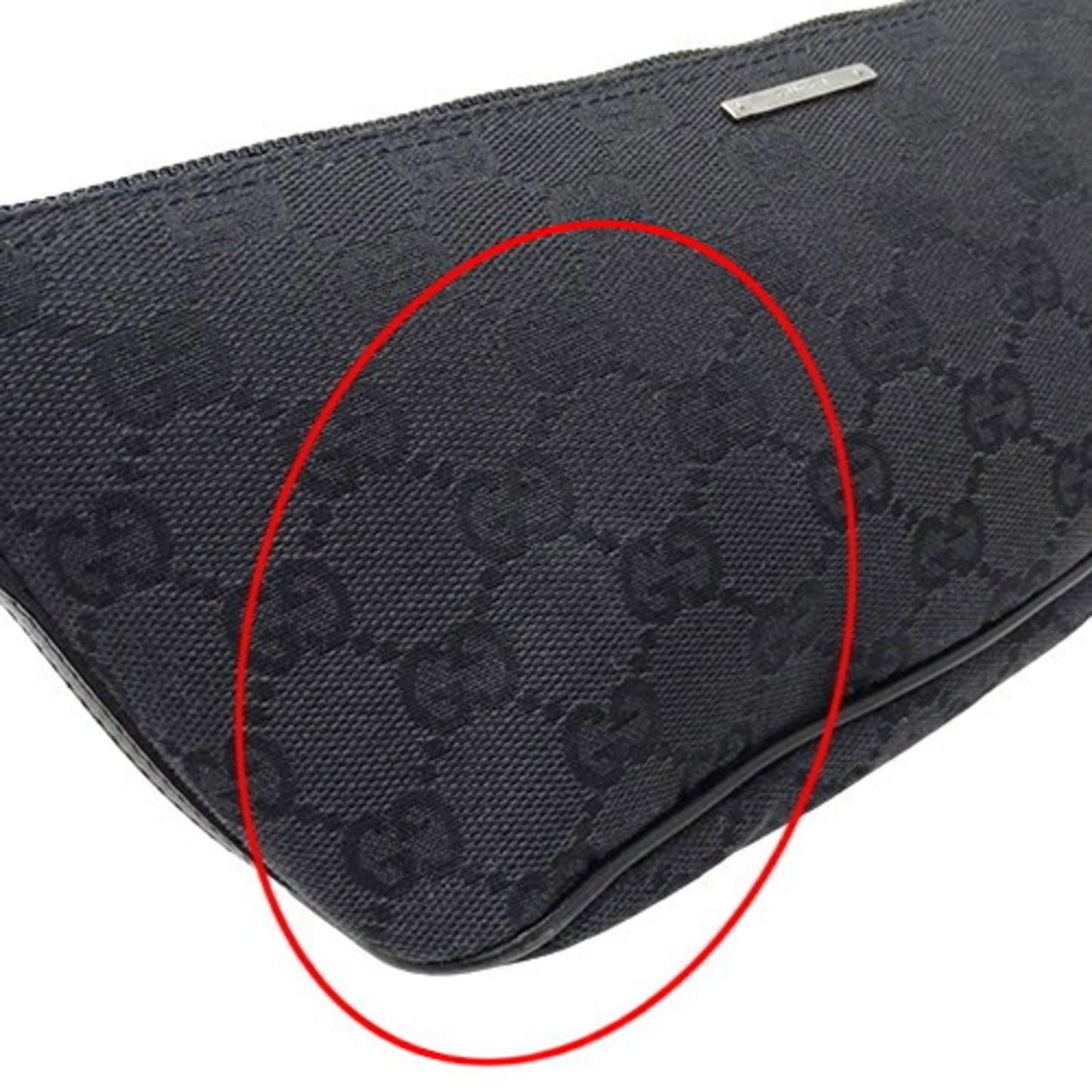 Gucci GG canvas Black Canvas Clutch Bag