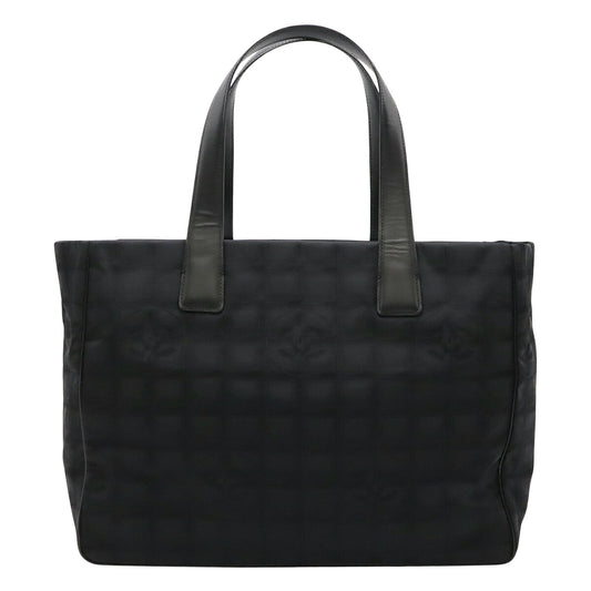 Chanel Travel line Black Synthetic Tote Bag