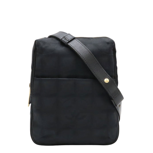 Chanel Travel line Black Synthetic Shoulder Bag