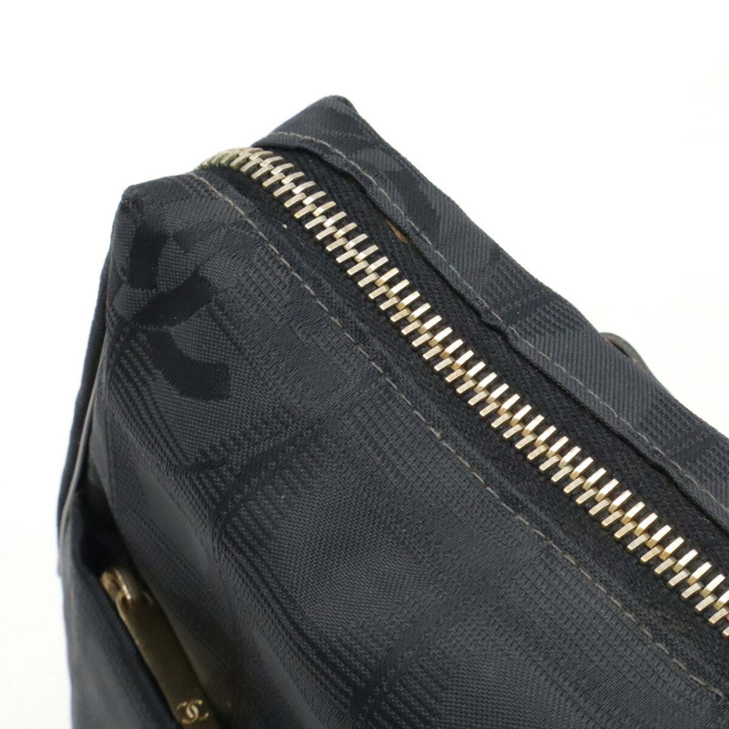 Chanel Travel line Black Synthetic Shoulder Bag