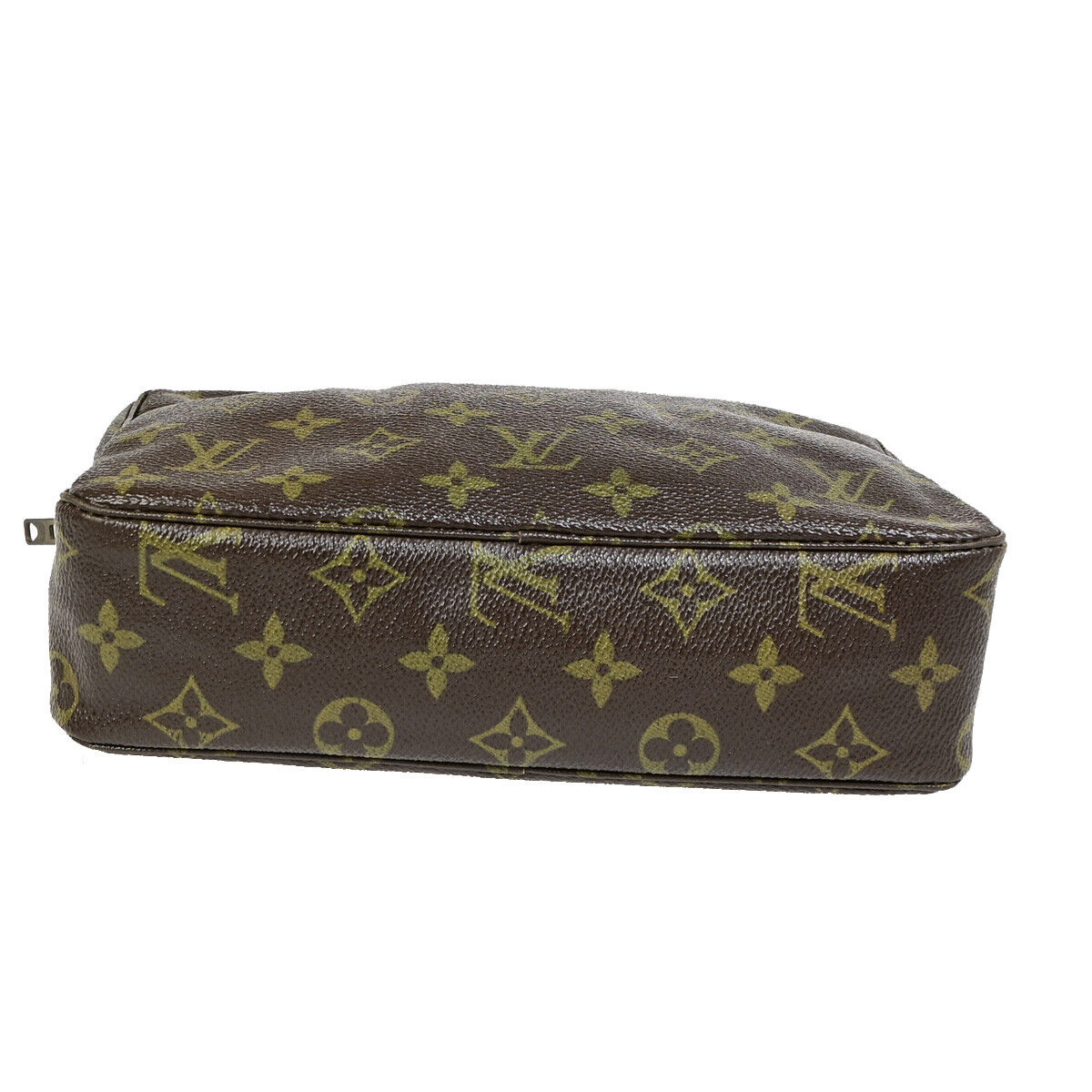 Louis Vuitton Trousse Toilette 28 Brown Canvas Clutch Bag