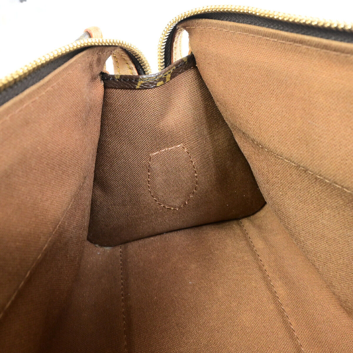 Louis Vuitton Popincourt Brown Canvas Shoulder Bag