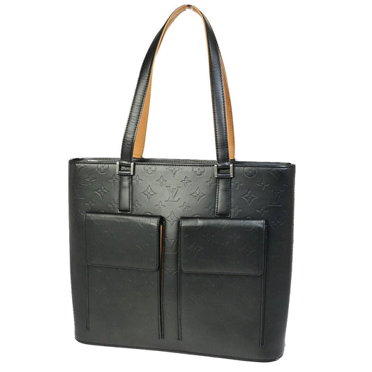 Louis Vuitton Wildwood Black Leather Tote Bag