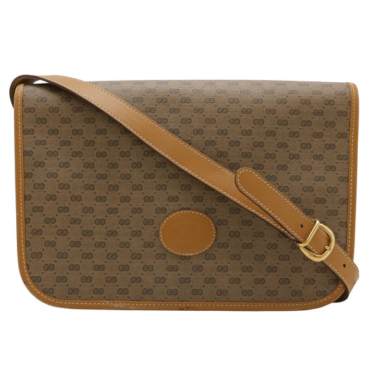 Gucci Micro guccissima Beige Canvas Shopper Bag