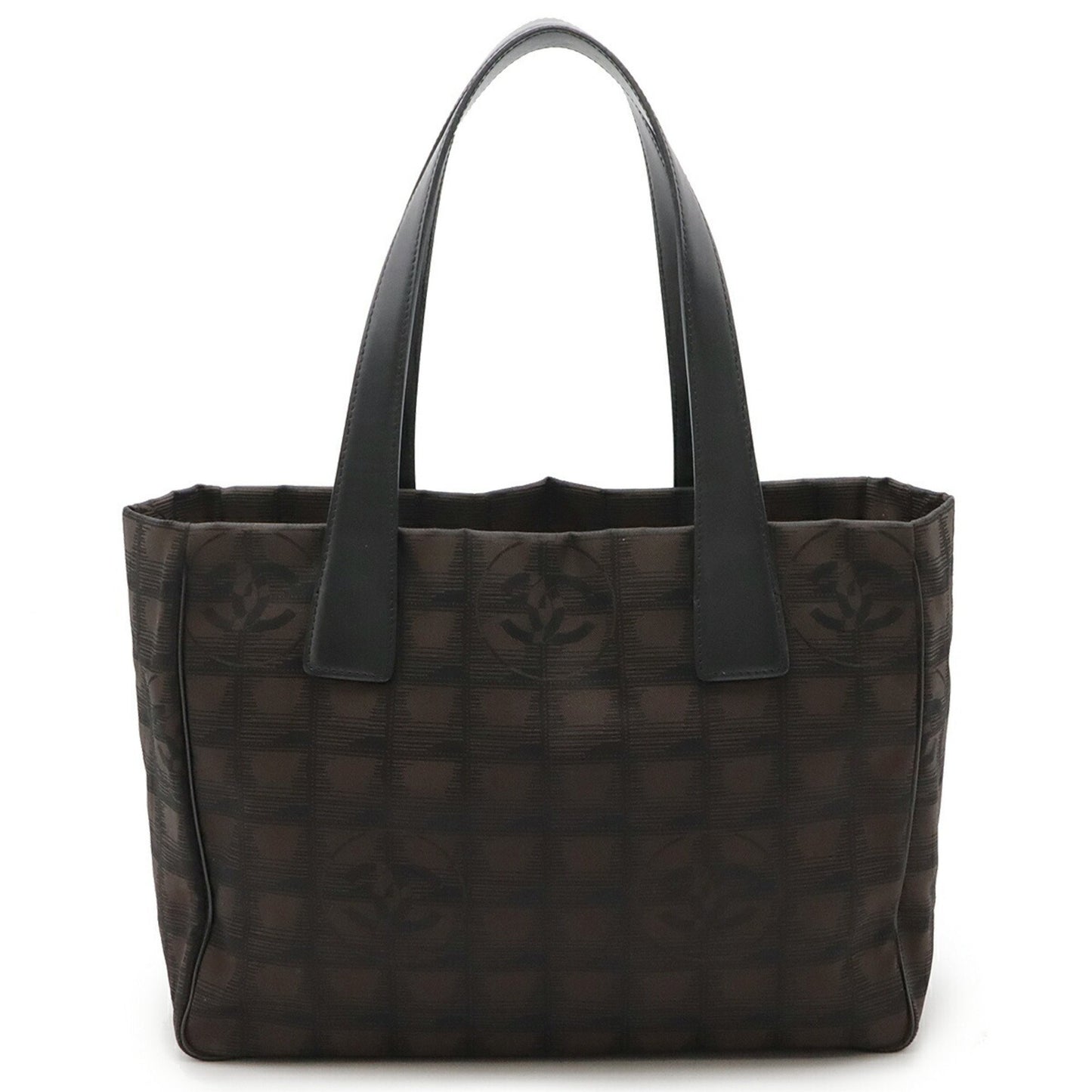 Chanel Travel line Brown Synthetic Tote Bag