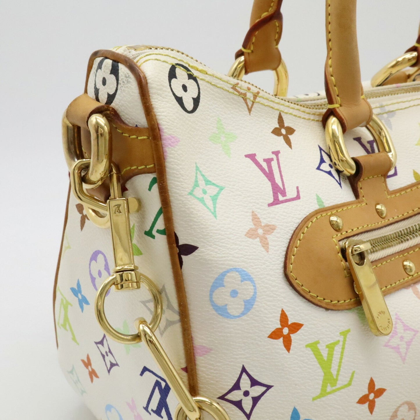 Louis Vuitton Rita Multicolour Canvas Hand Bag