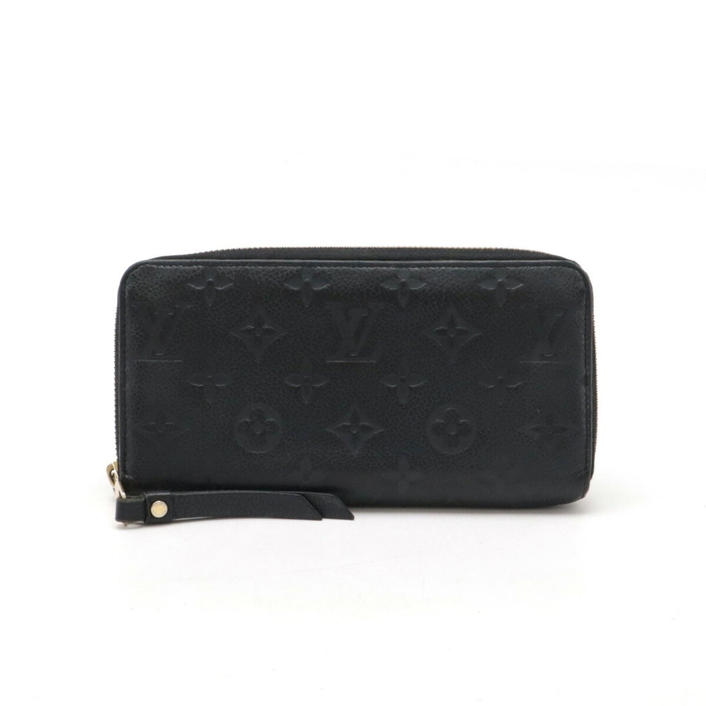 Louis Vuitton Zippy wallet Black Leather Wallet Accessories