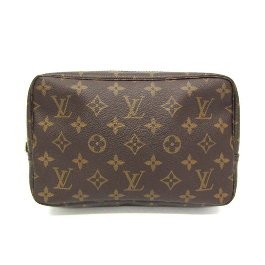 Louis Vuitton Trousse de Toilette Brown Canvas Clutch Bag