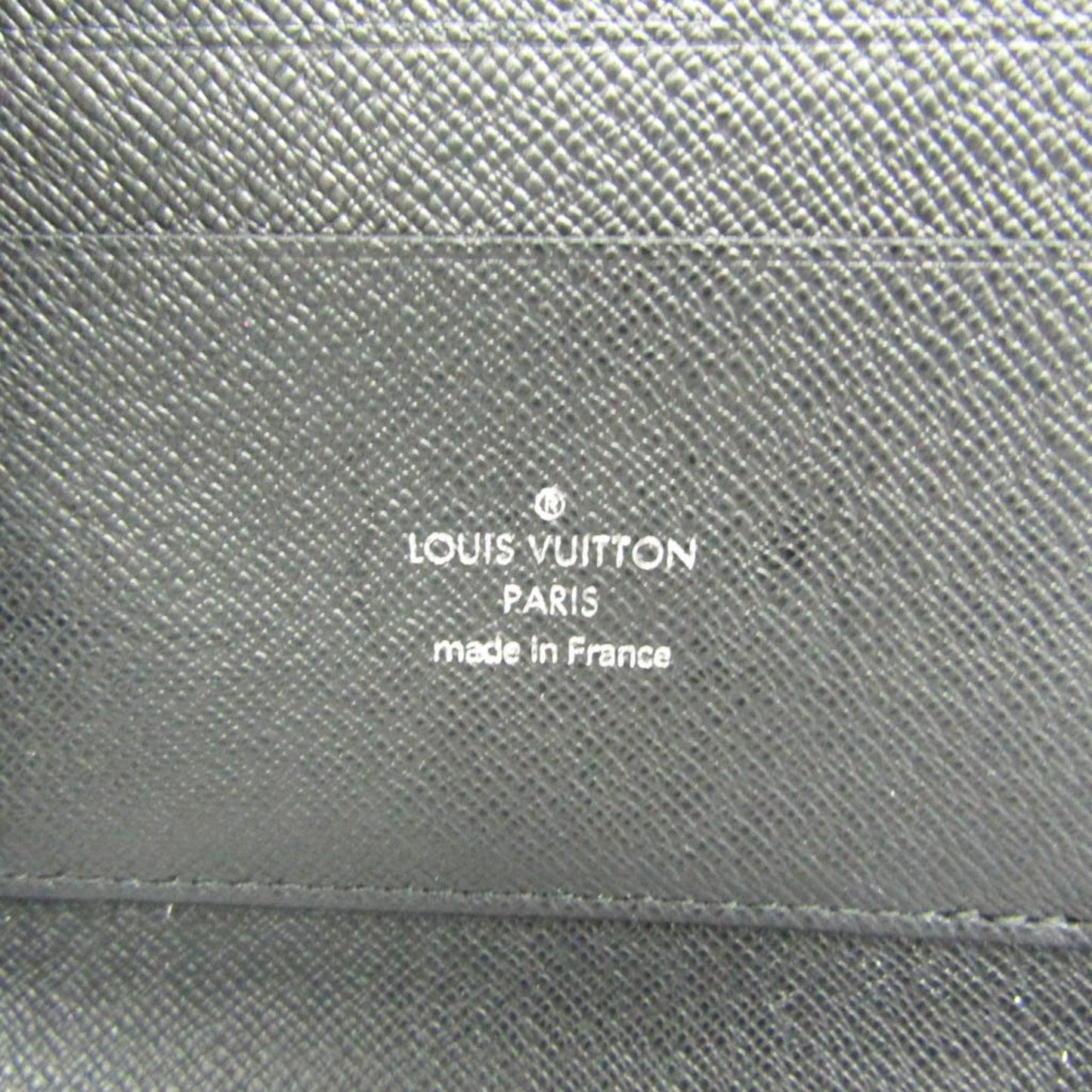 Louis Vuitton Organizer Black Leather Wallet Accessories