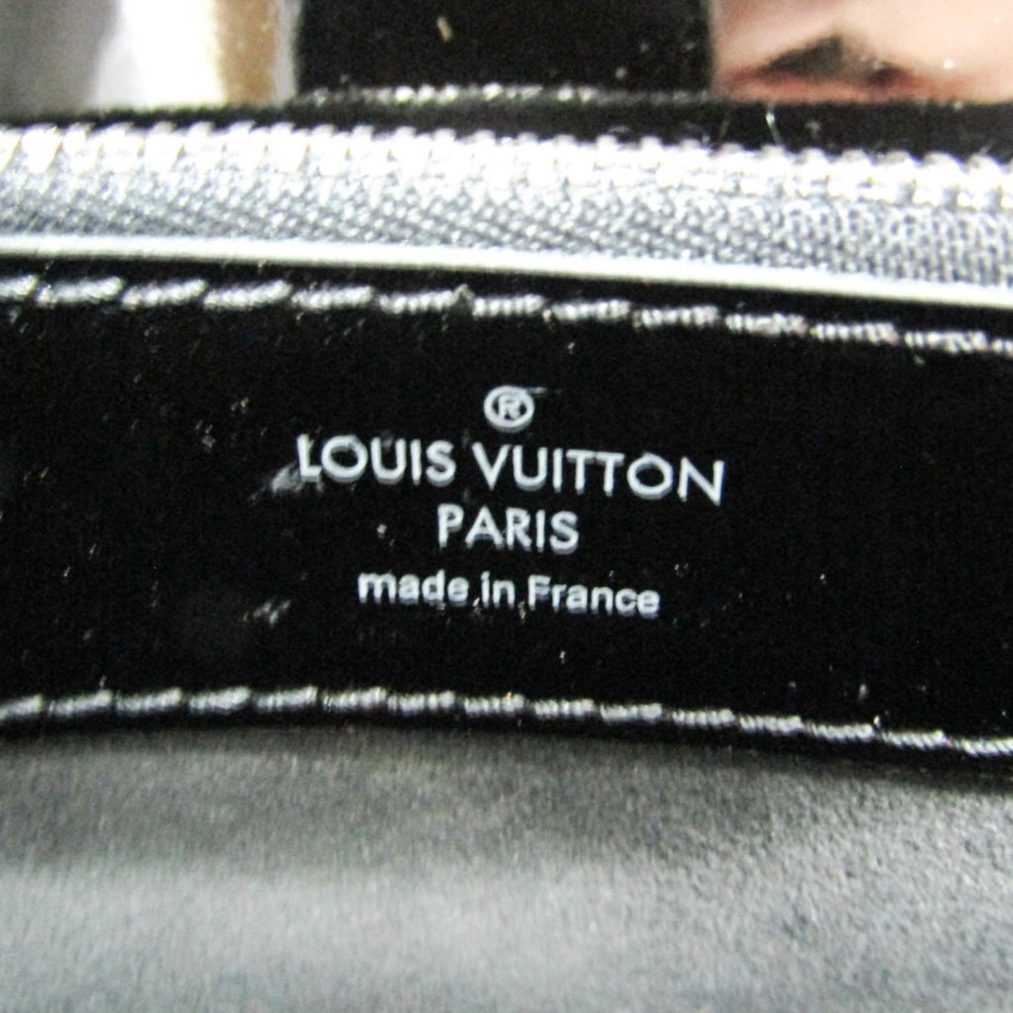 Louis Vuitton Sevigne Black Leather Shoulder Bag