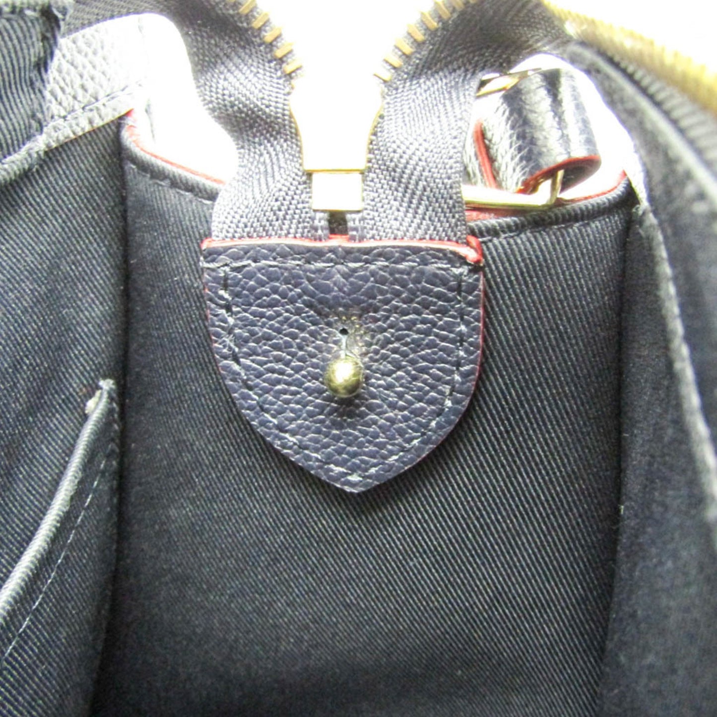 Louis Vuitton Three Black Canvas Hand Bag