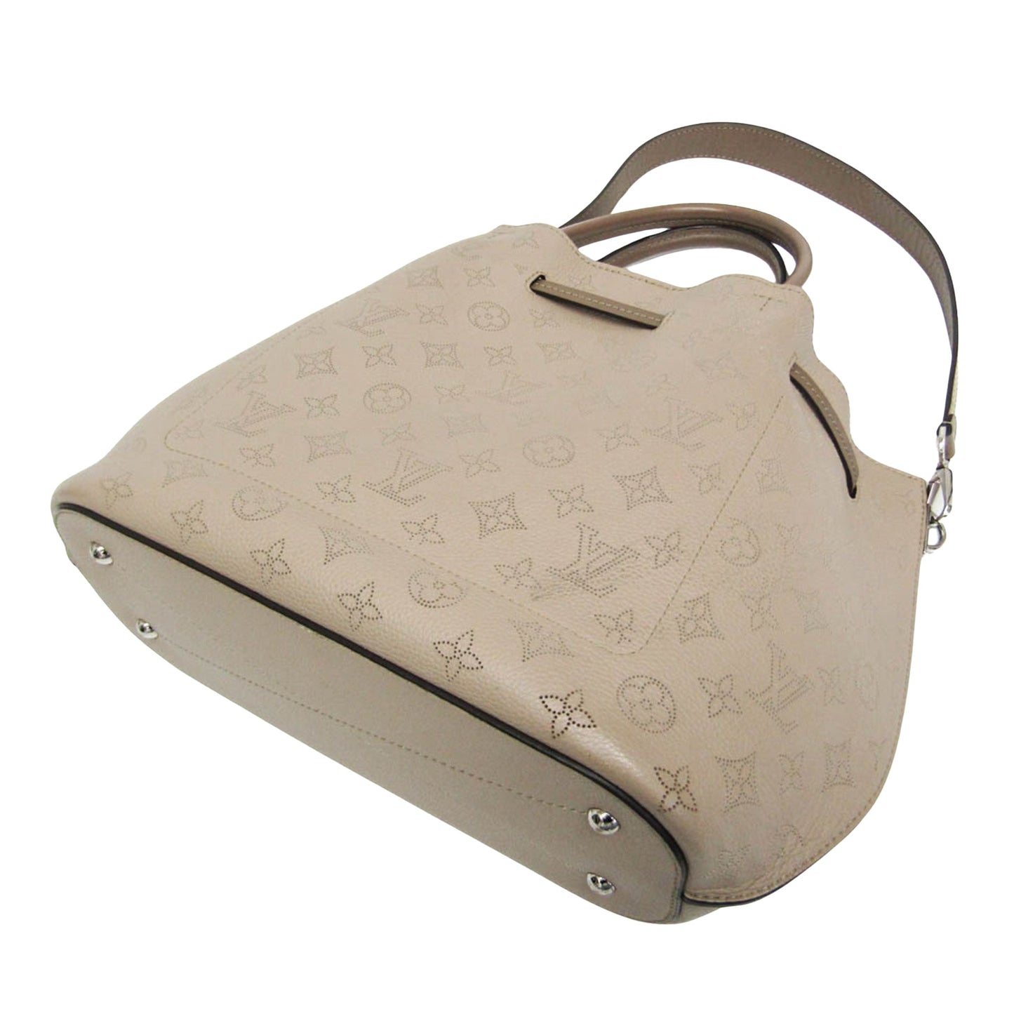 Louis Vuitton Girolata Beige Leather Shoulder Bag