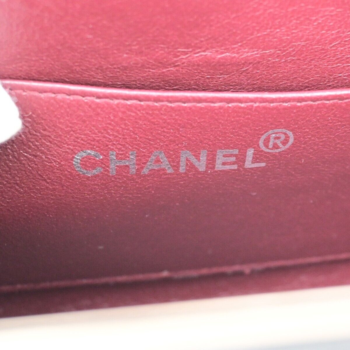 Chanel Matelassé Black Leather Hand Bag