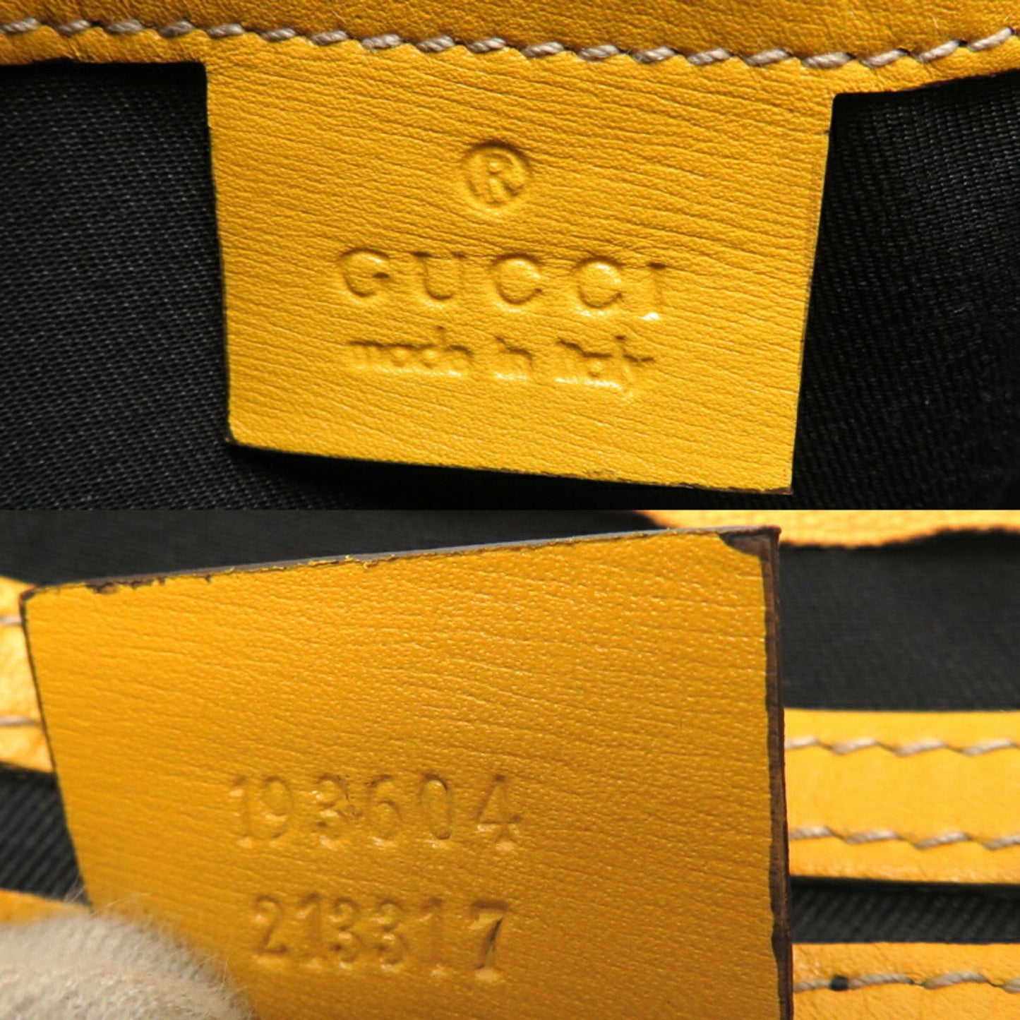 Gucci Boston White Canvas Travel Bag