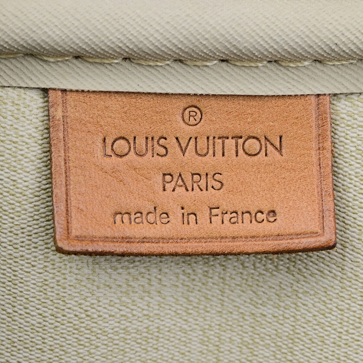 Louis Vuitton Deauville Brown Canvas Hand Bag