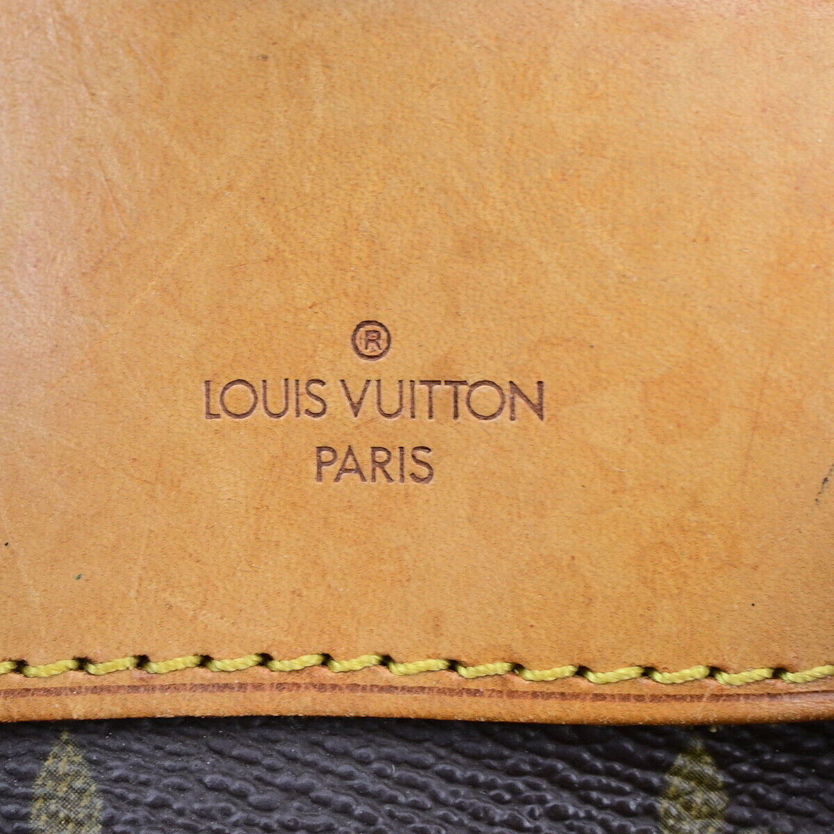 Louis Vuitton Deauville Brown Canvas Hand Bag