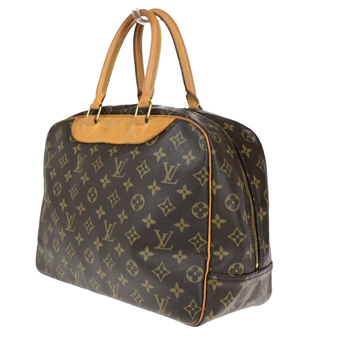 Louis Vuitton Deauville Brown Canvas Hand Bag