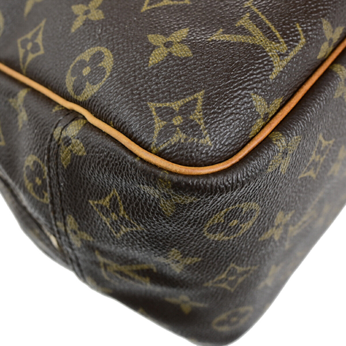 Louis Vuitton Deauville Brown Canvas Hand Bag