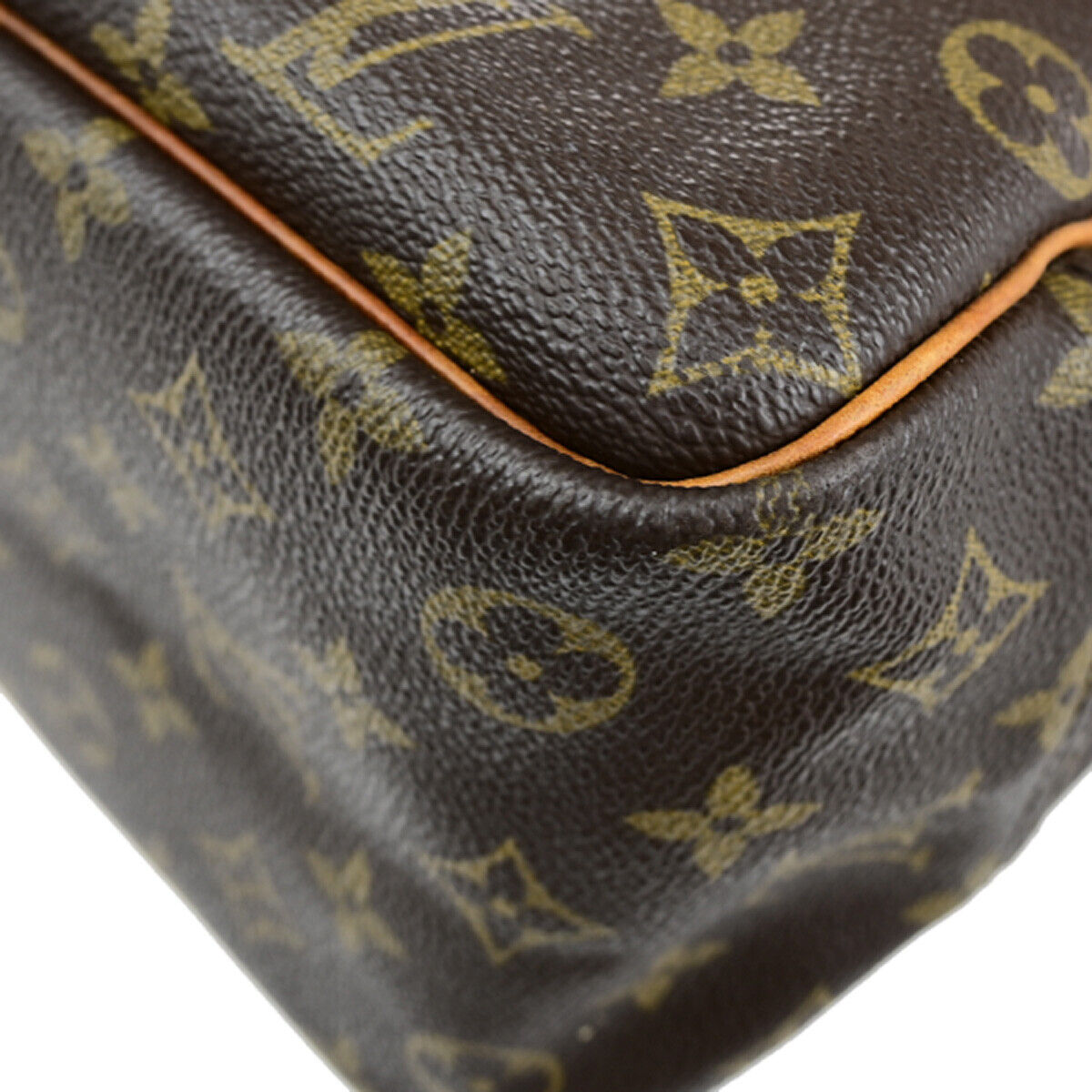 Louis Vuitton Deauville Brown Canvas Hand Bag