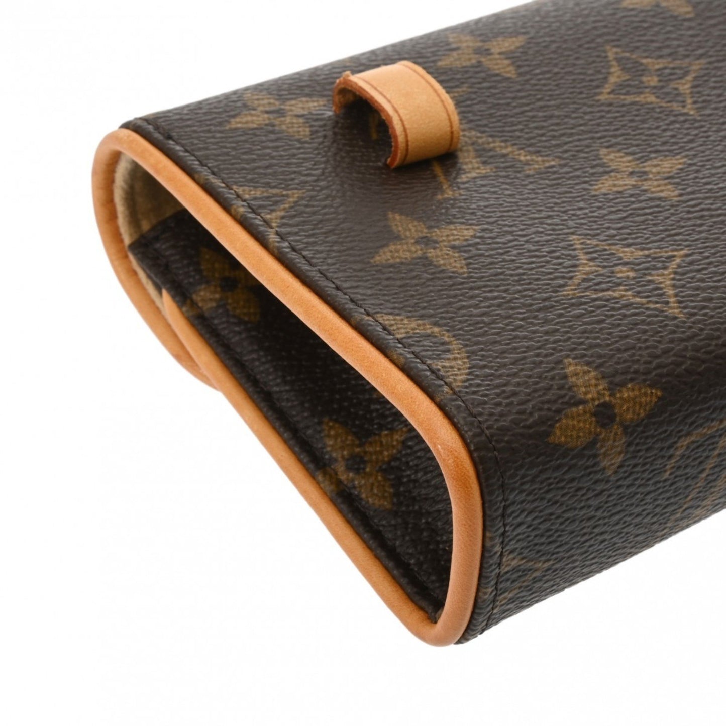 Louis Vuitton Florentine Brown Canvas Clutch Bag