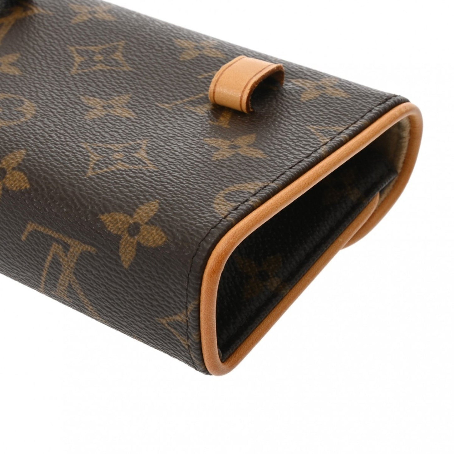 Louis Vuitton Florentine Brown Canvas Clutch Bag