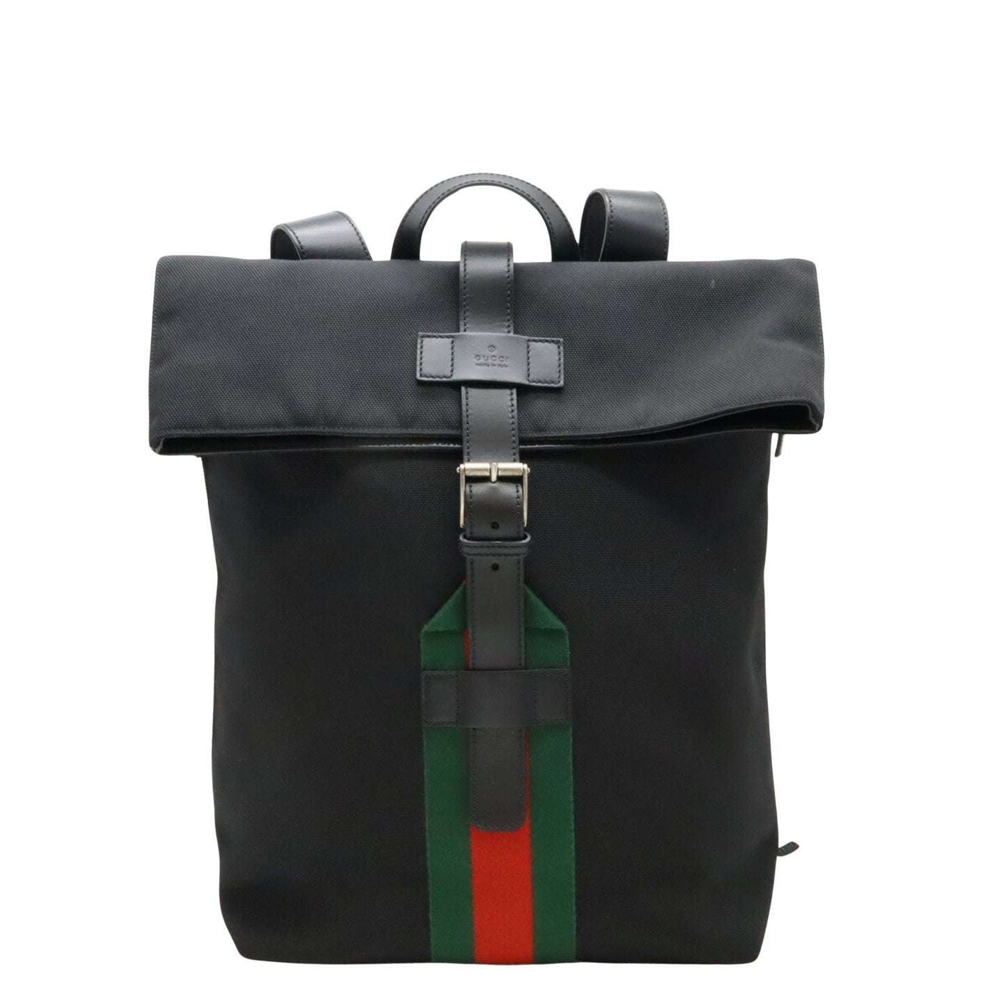 Gucci Techno Black Canvas Backpack Bag