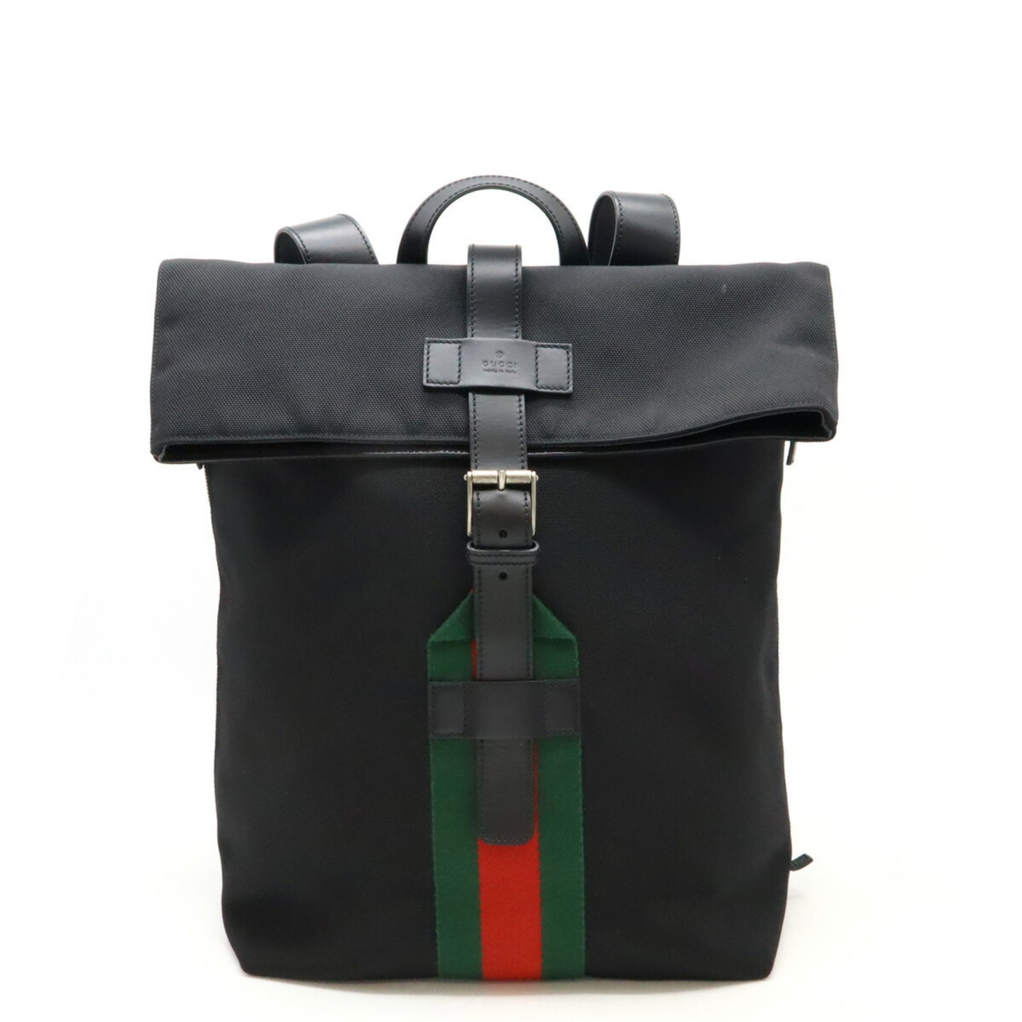 Gucci Techno Black Canvas Backpack Bag