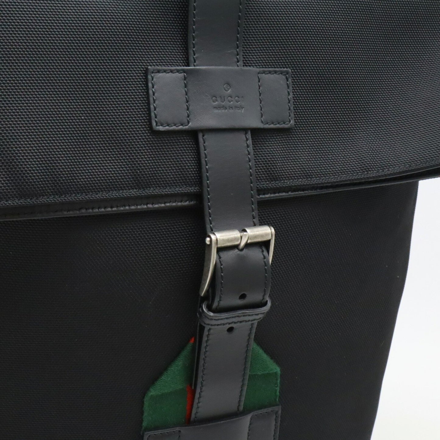 Gucci Techno Black Canvas Backpack Bag