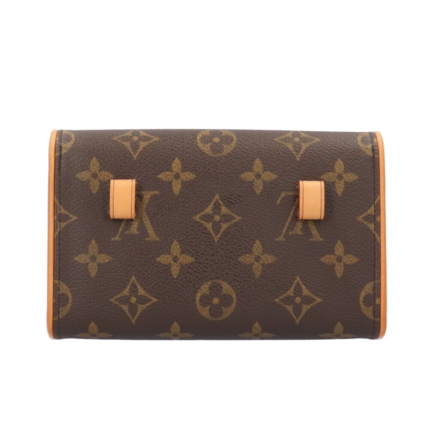 Louis Vuitton Florentine Brown Canvas Clutch Bag