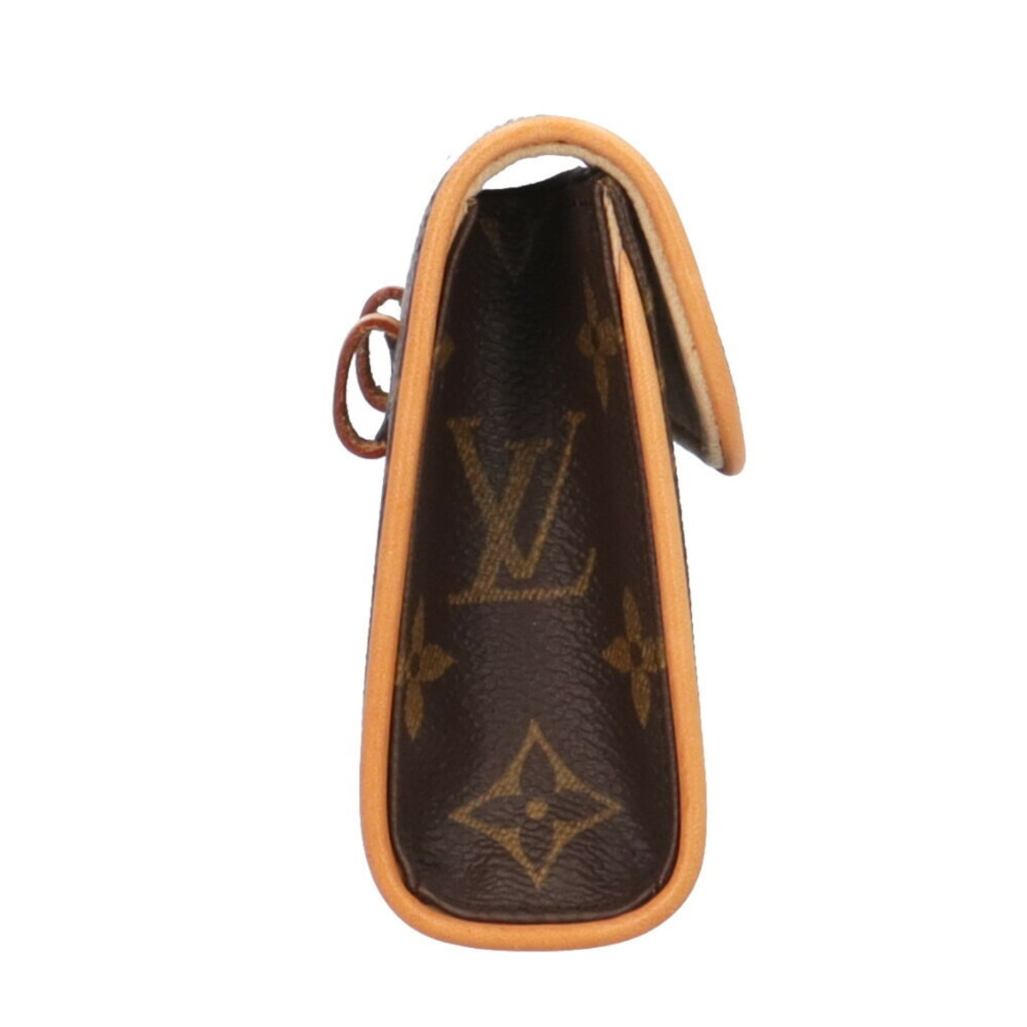 Louis Vuitton Florentine Brown Canvas Clutch Bag