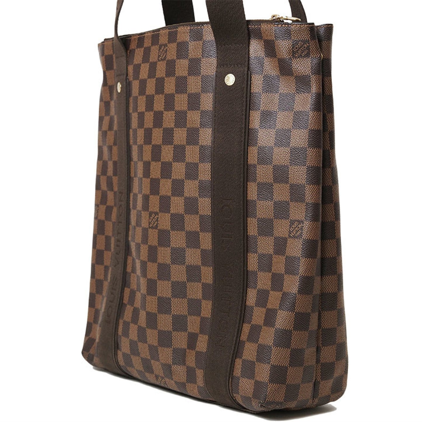 Louis Vuitton Beaubourg Brown Canvas Tote Bag