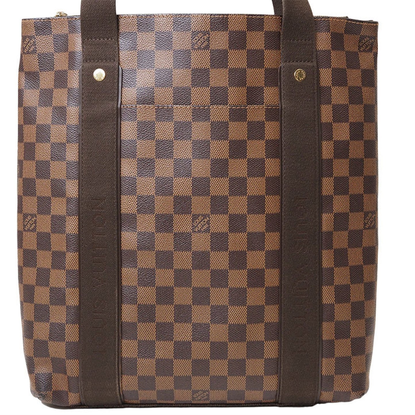 Louis Vuitton Beaubourg Brown Canvas Tote Bag