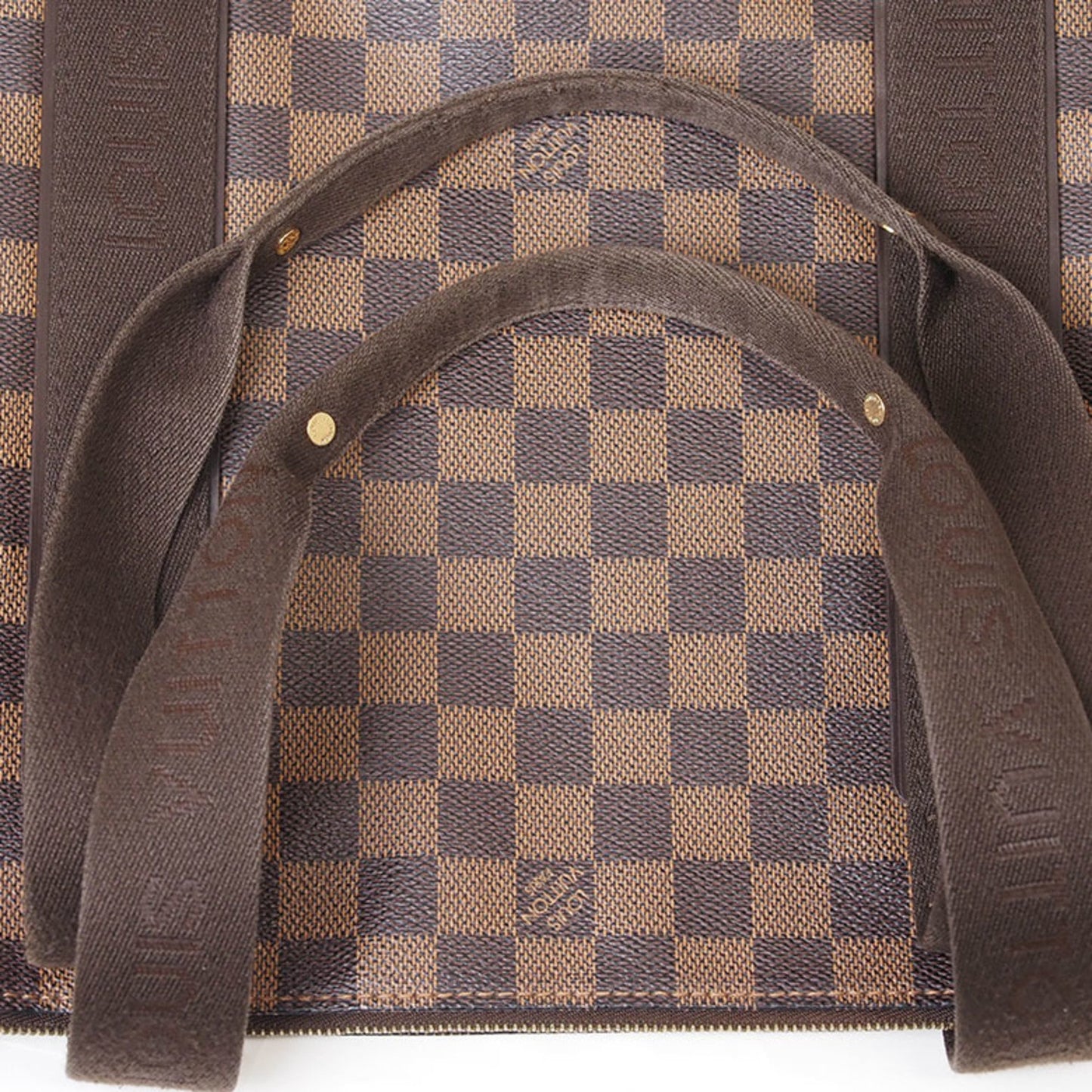 Louis Vuitton Beaubourg Brown Canvas Tote Bag