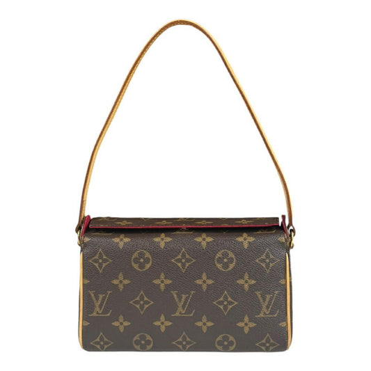 Louis Vuitton Recital Brown Canvas Shoulder Bag