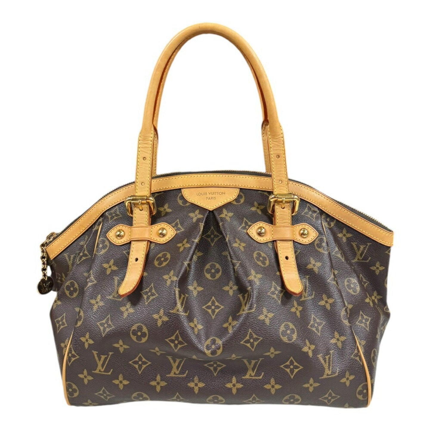 Louis Vuitton Tivoli Brown Canvas Shoulder Bag