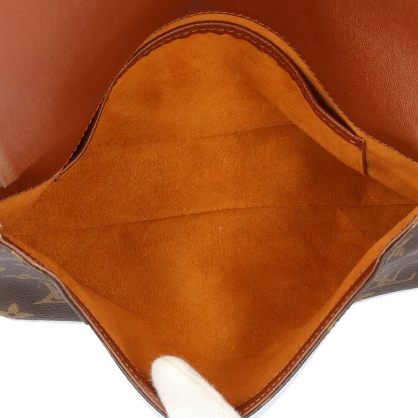 Louis Vuitton Musette Tango Brown Canvas Shoulder Bag