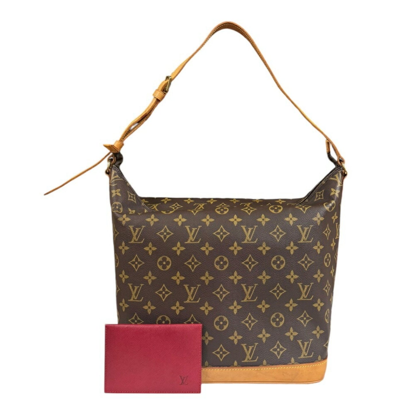 Louis Vuitton Amfar Brown Canvas Shoulder Bag