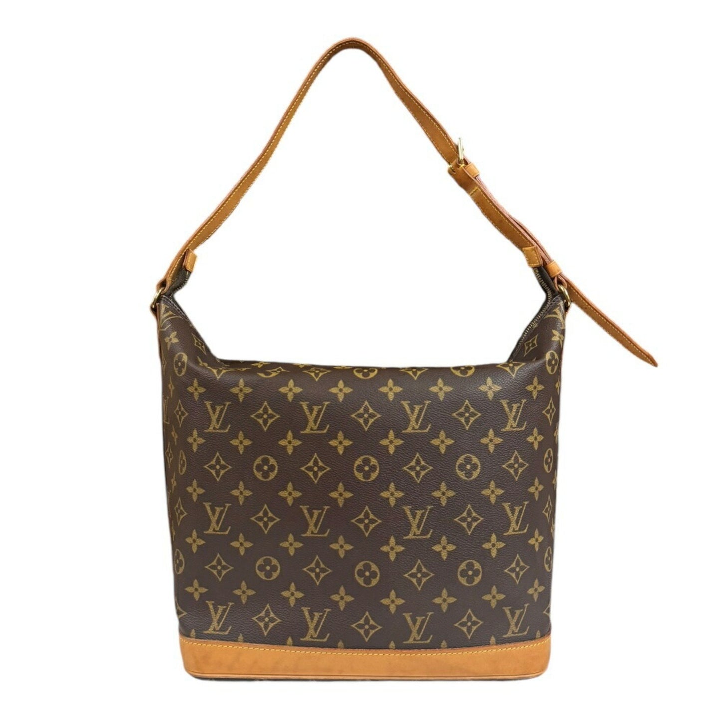 Louis Vuitton Amfar Brown Canvas Shoulder Bag