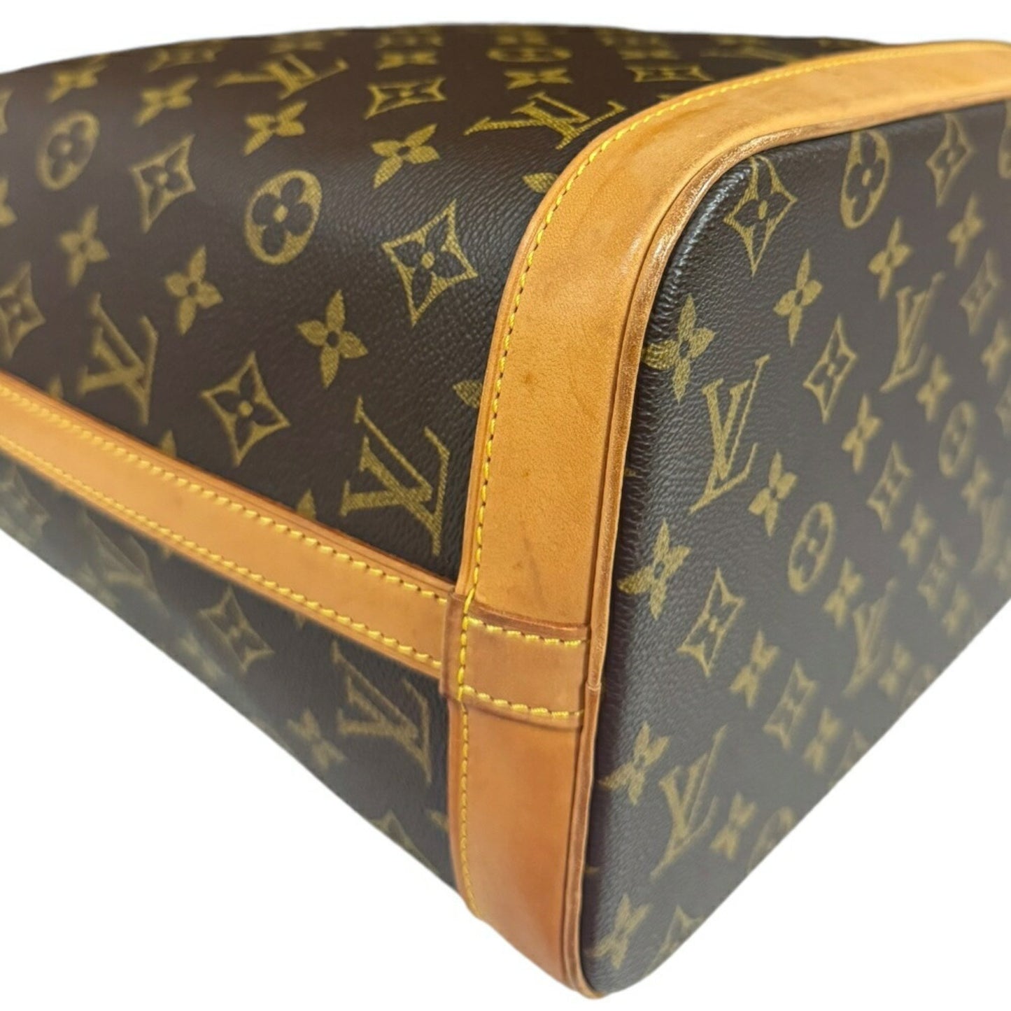 Louis Vuitton Amfar Brown Canvas Shoulder Bag