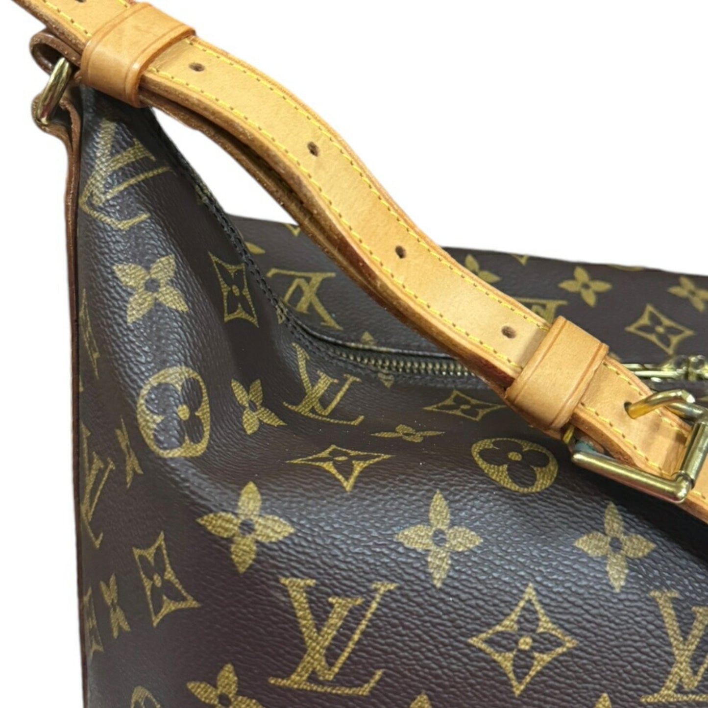 Louis Vuitton Amfar Brown Canvas Shoulder Bag