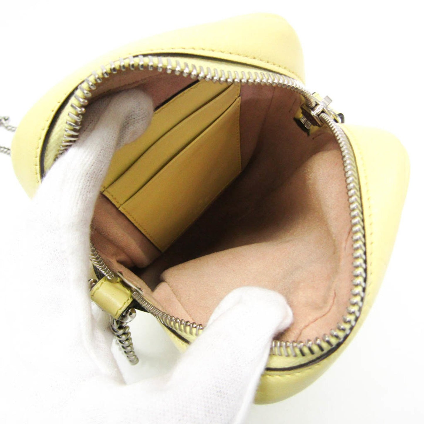 Gucci Marmont Yellow Leather Shoulder Bag