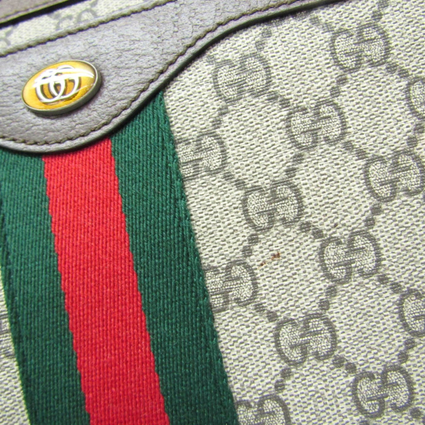 Gucci Soho Beige Canvas Shoulder Bag