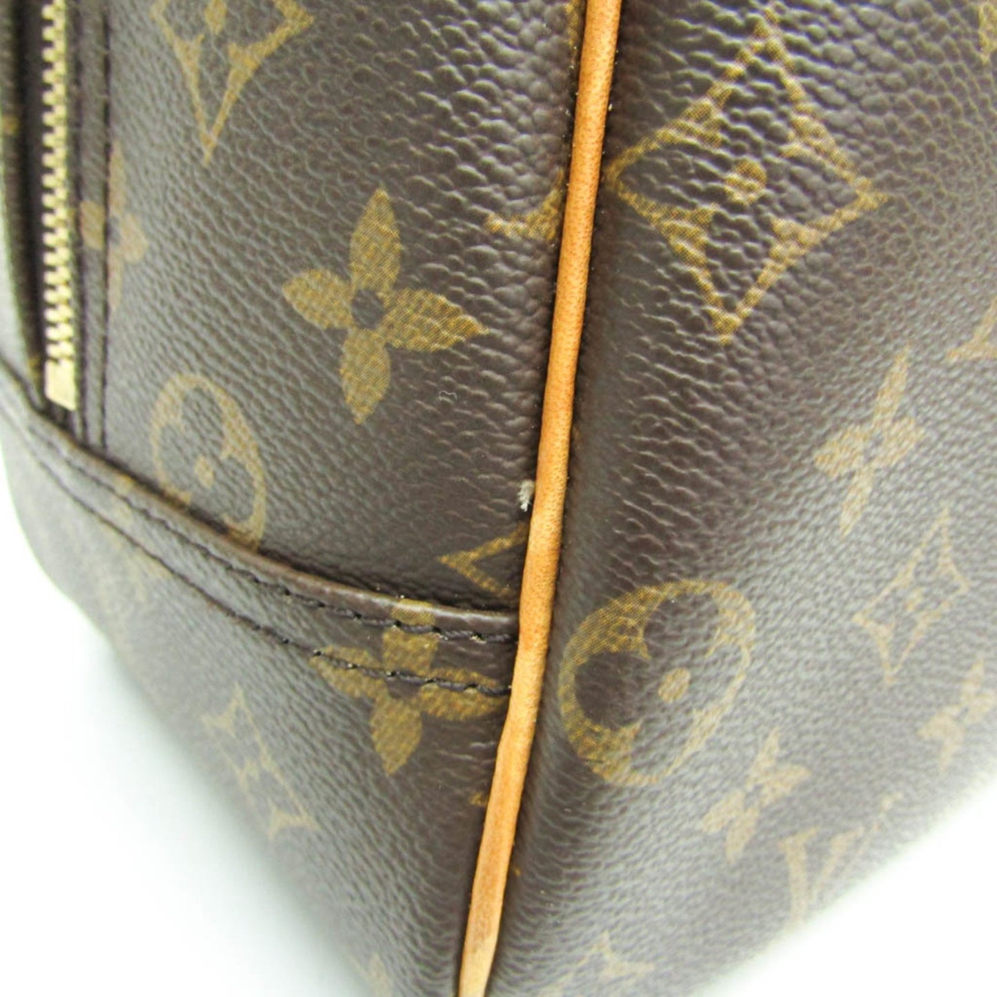 Louis Vuitton Deauville Brown Canvas Hand Bag