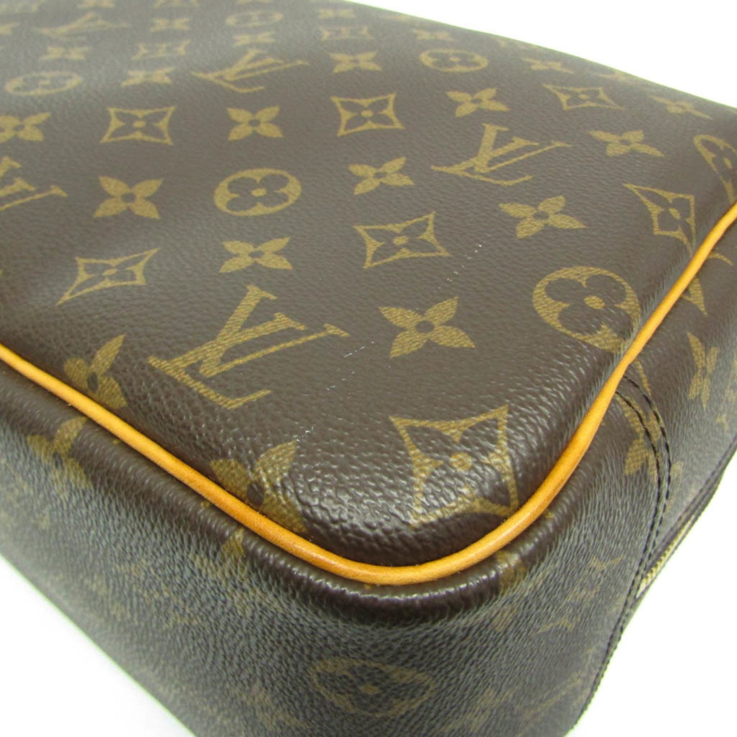 Louis Vuitton Deauville Brown Canvas Hand Bag