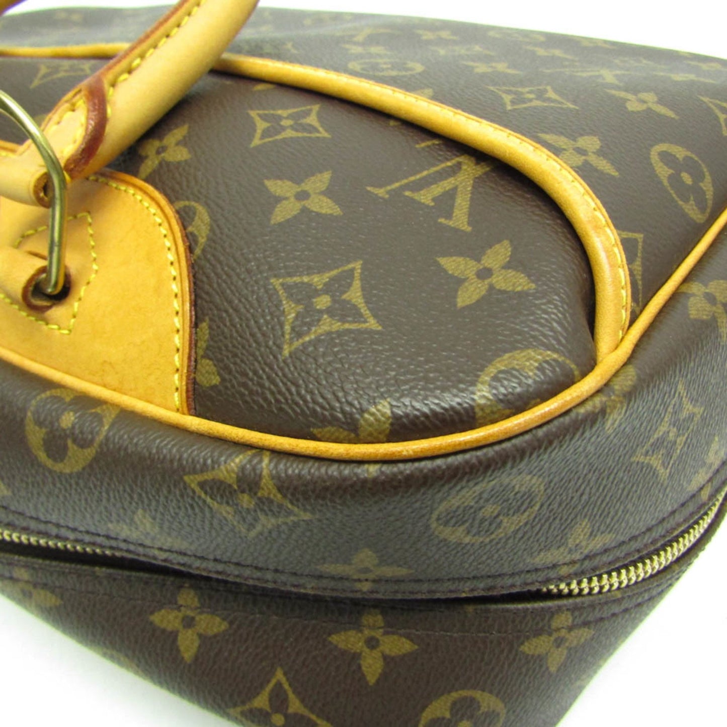 Louis Vuitton Deauville Brown Canvas Hand Bag