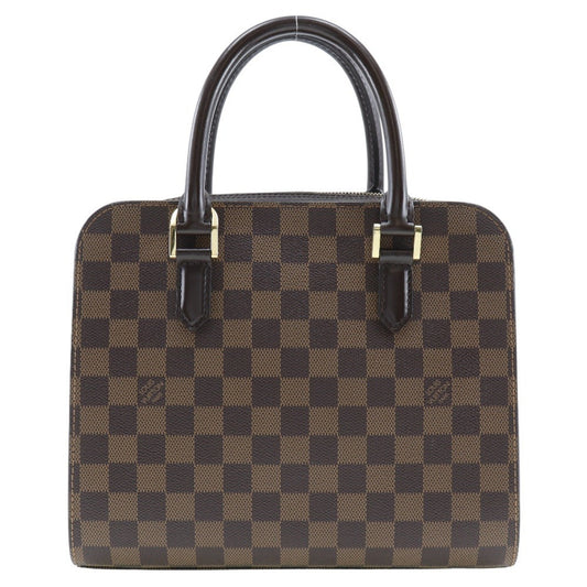 Louis Vuitton Triana Brown Canvas Hand Bag